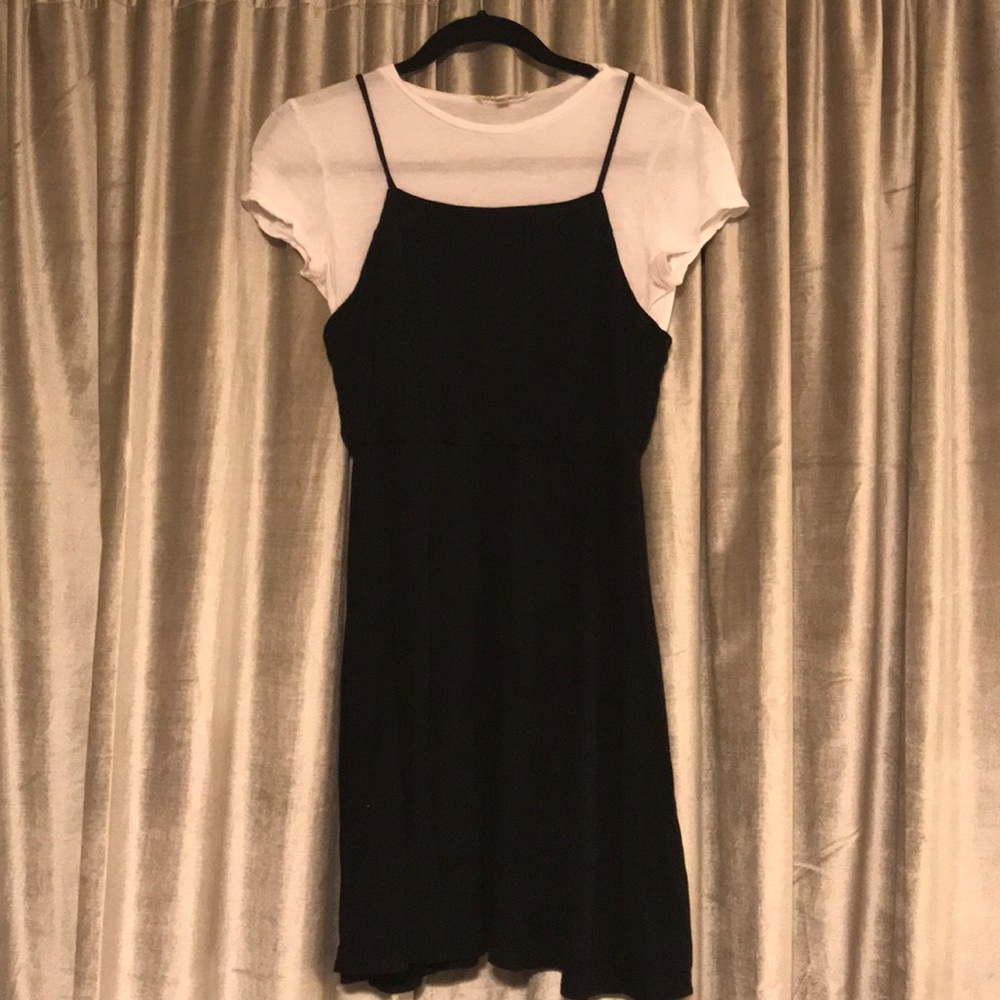 Black and white dress